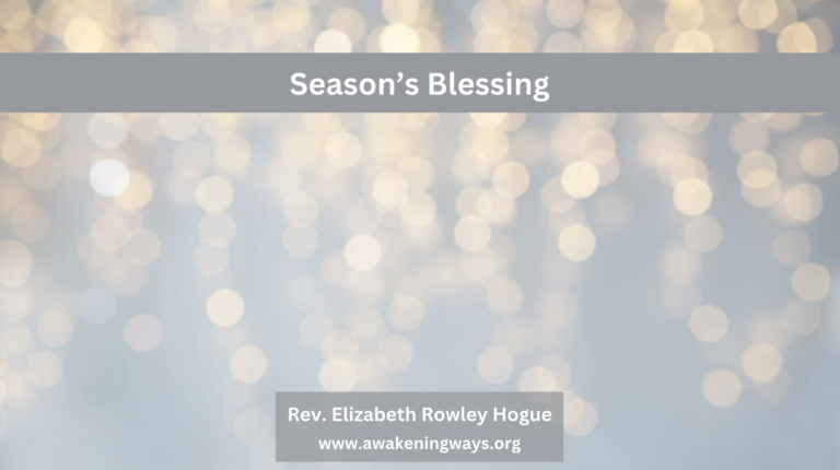 Season’s Blessing